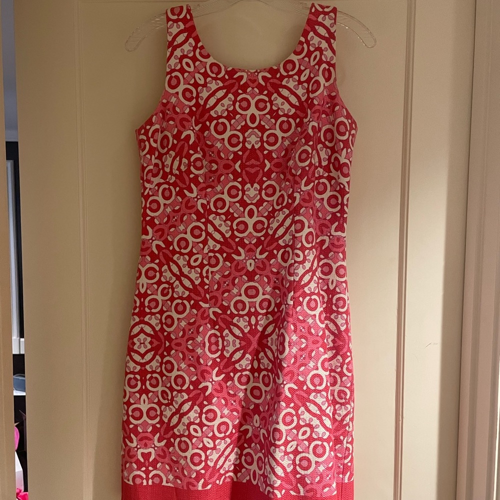 Colorful spring linen/cotton dress!